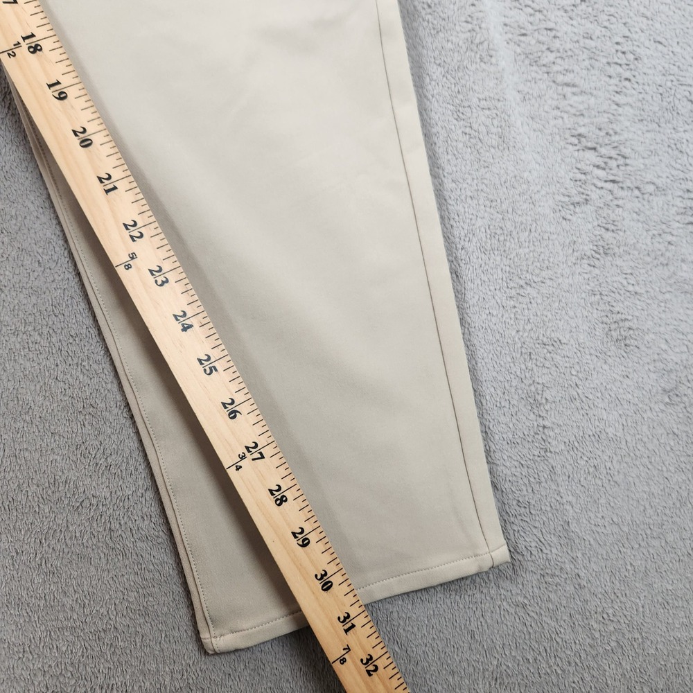 Fourlaps Traverse Slim Fit Pant Mens size 36x32 Beige Tan Tech Stretch - Picture 10 of 13